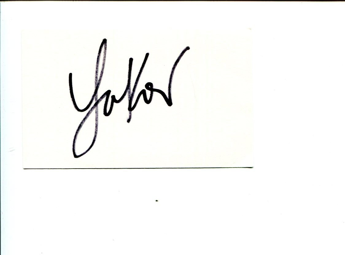 Yakov Smirnoff Famous Comedian Night Court What A Country Signed Autograph
