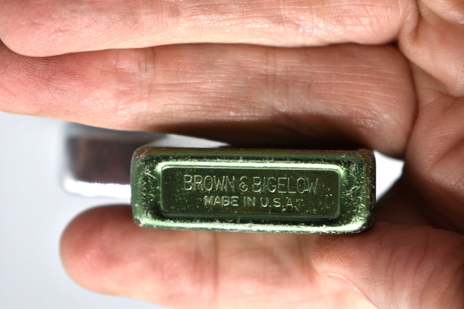 Vtg Brown & Bigelow Federal Security Agency Lighter. Armed Guard Div. Untested