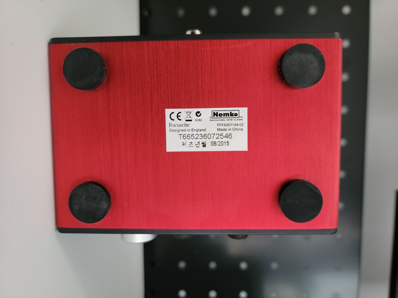 Focusrite Scarlett Solo Digital Recording Interface - 1st Generation
