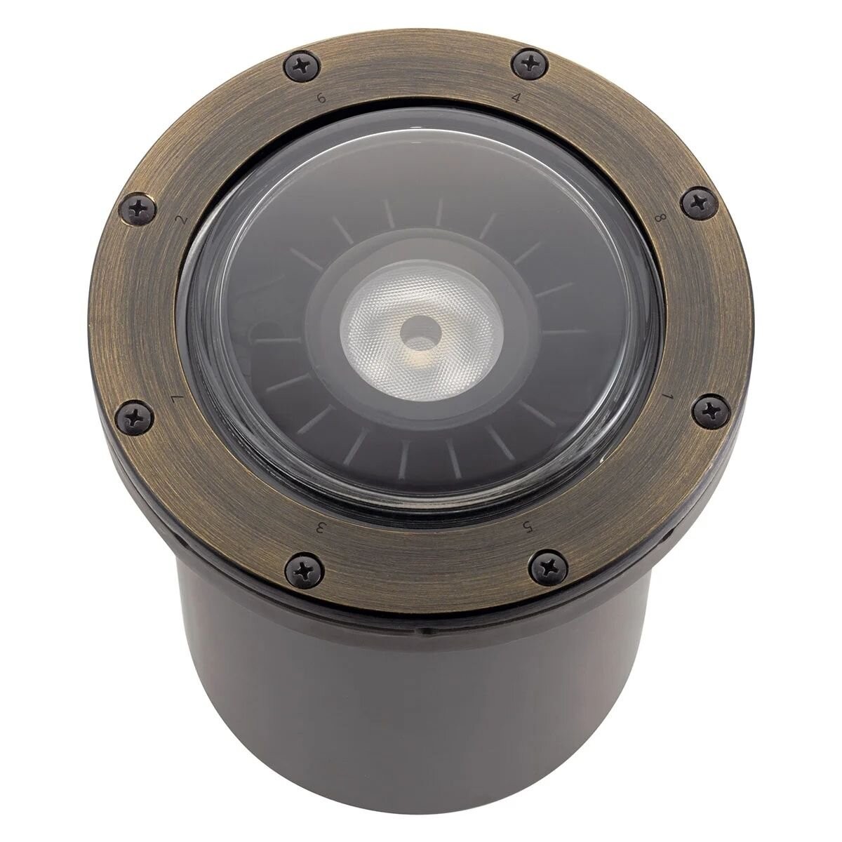 Kichler 16025 VLO In-Ground Well Light Centennial Brass 60° 350-850 Lm 3000K