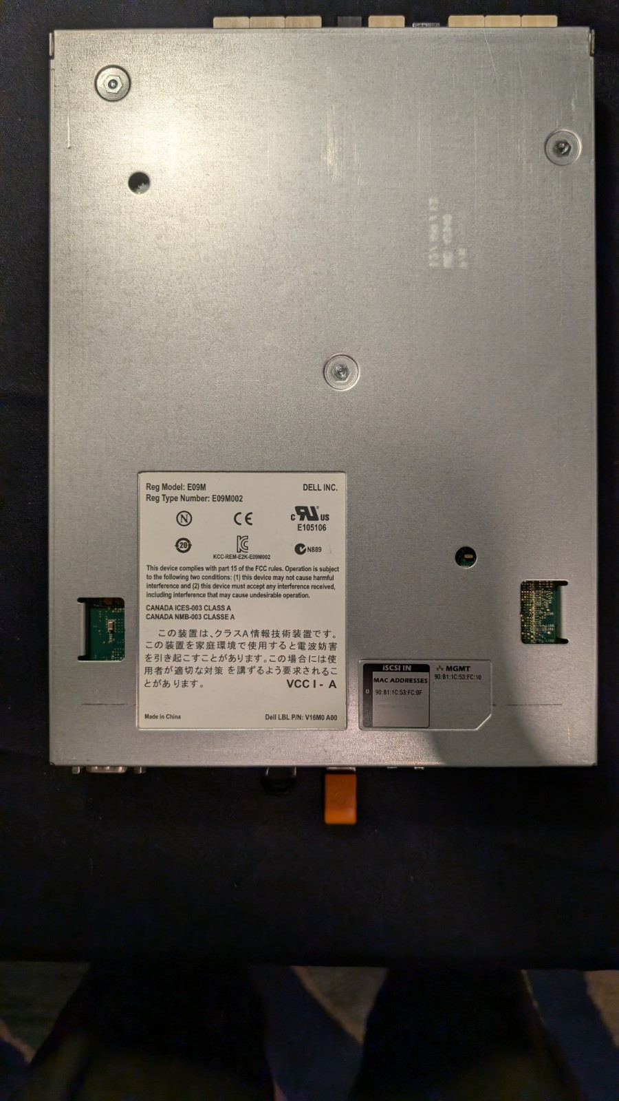 Dell EqualLogic Type 14 Storage Controller - E09M002