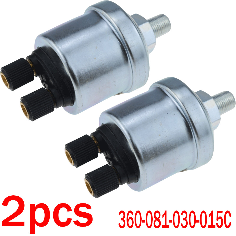 2pcs Oil Pressure Sensor Gauge Sender 360-025 360025 For VDO 0-150PSI New