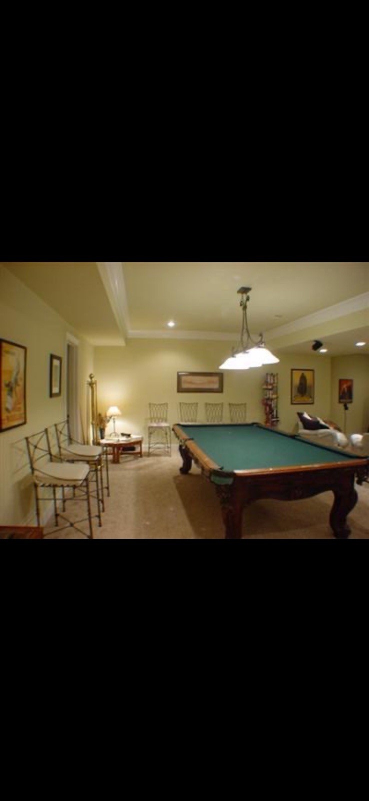 Olhausen 9’ Custom Pool Table