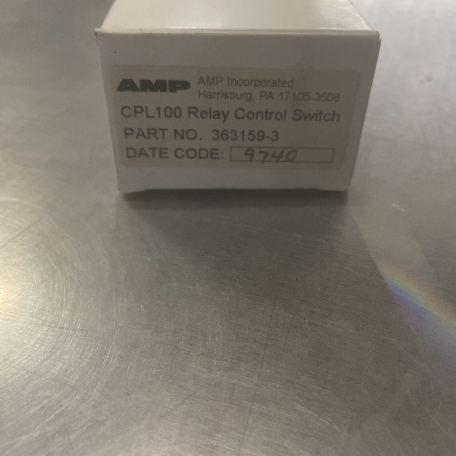 AMP CPL100 RELAY CONTROL SWITCH