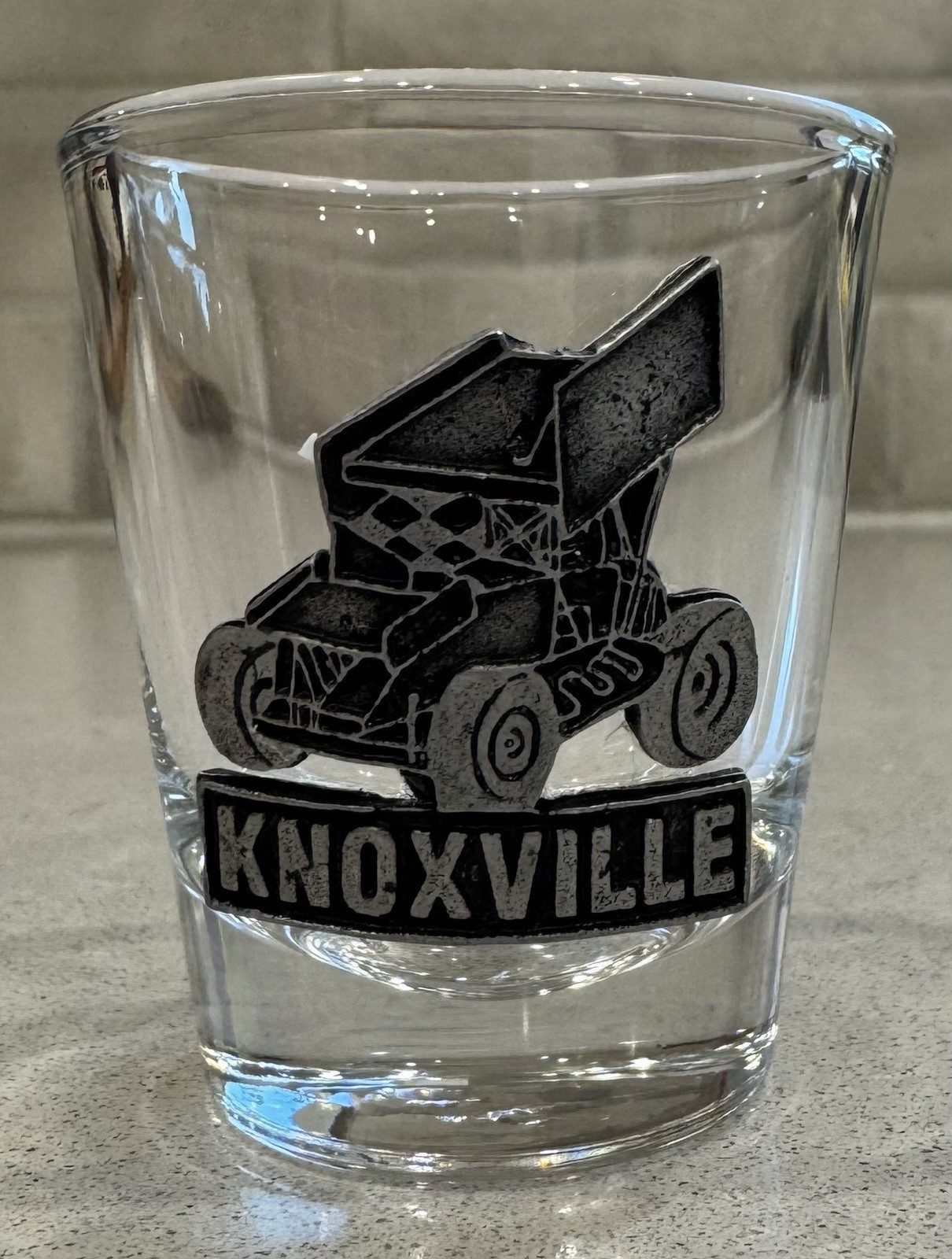 Knoxville Sprint Car Shot Glass
