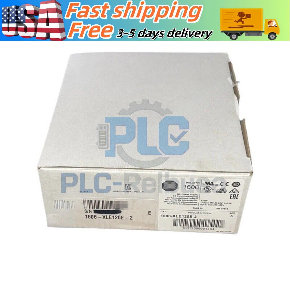 1606-XLE120E-2 AB Power Supply 24-28VDC 120W New 1606XLE120E2 US Free Tax
