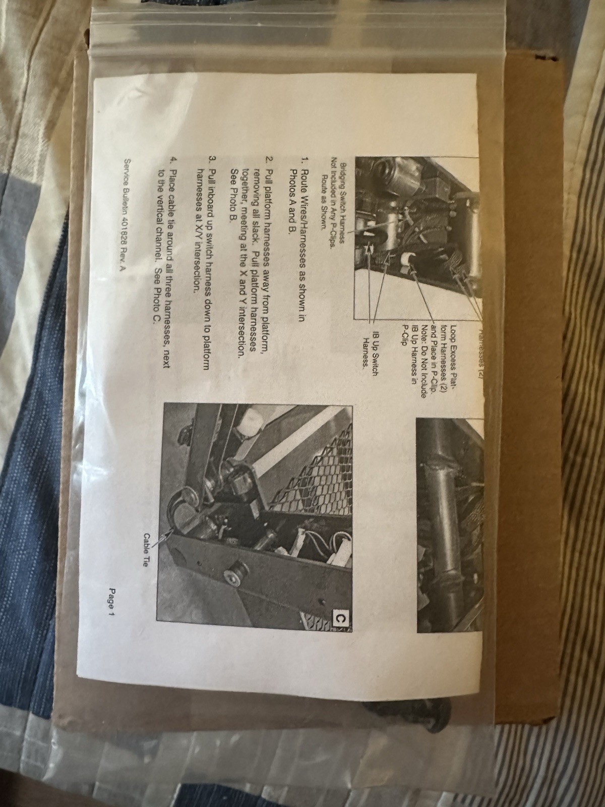 NEW-Braun Inboard Barrier Raise Switch—Part # 32519KS