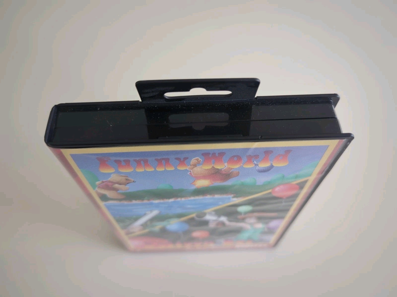 Funny World & Balloon Boy Case (SEGA Genesis) Authentic HANG TAB