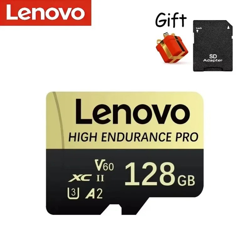 Lenovo Micro SD TF Memory Card Class 10 64GB 128GB 256GB 512GB 1TB 2TB SD