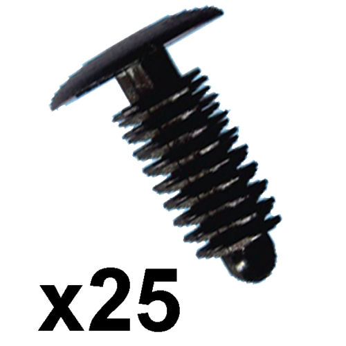 25x Honda S2000 Boot Lining, Carpet and Interior Trim Clips