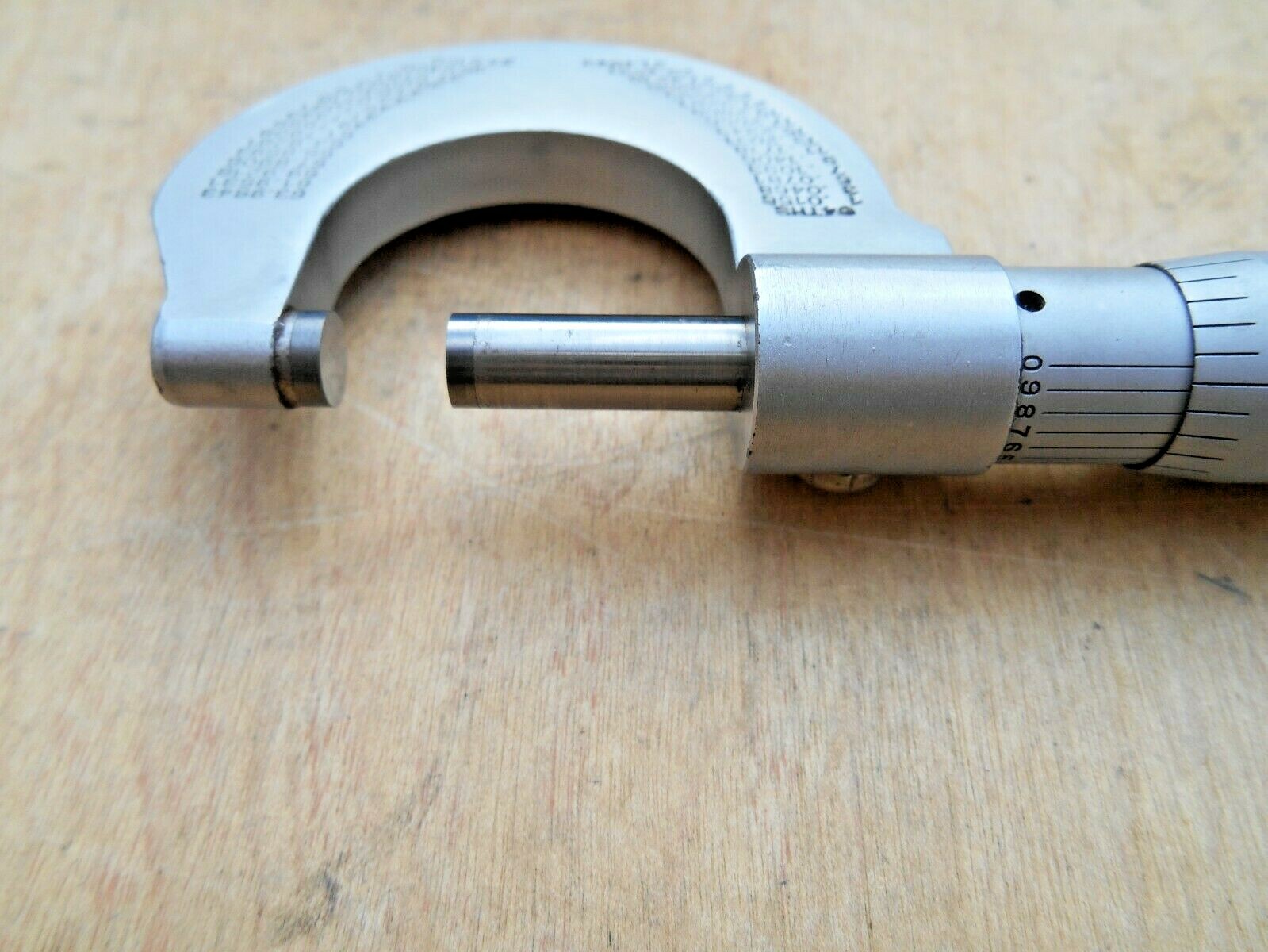 FOWLER MICROMETER , 0-1" , .0001"