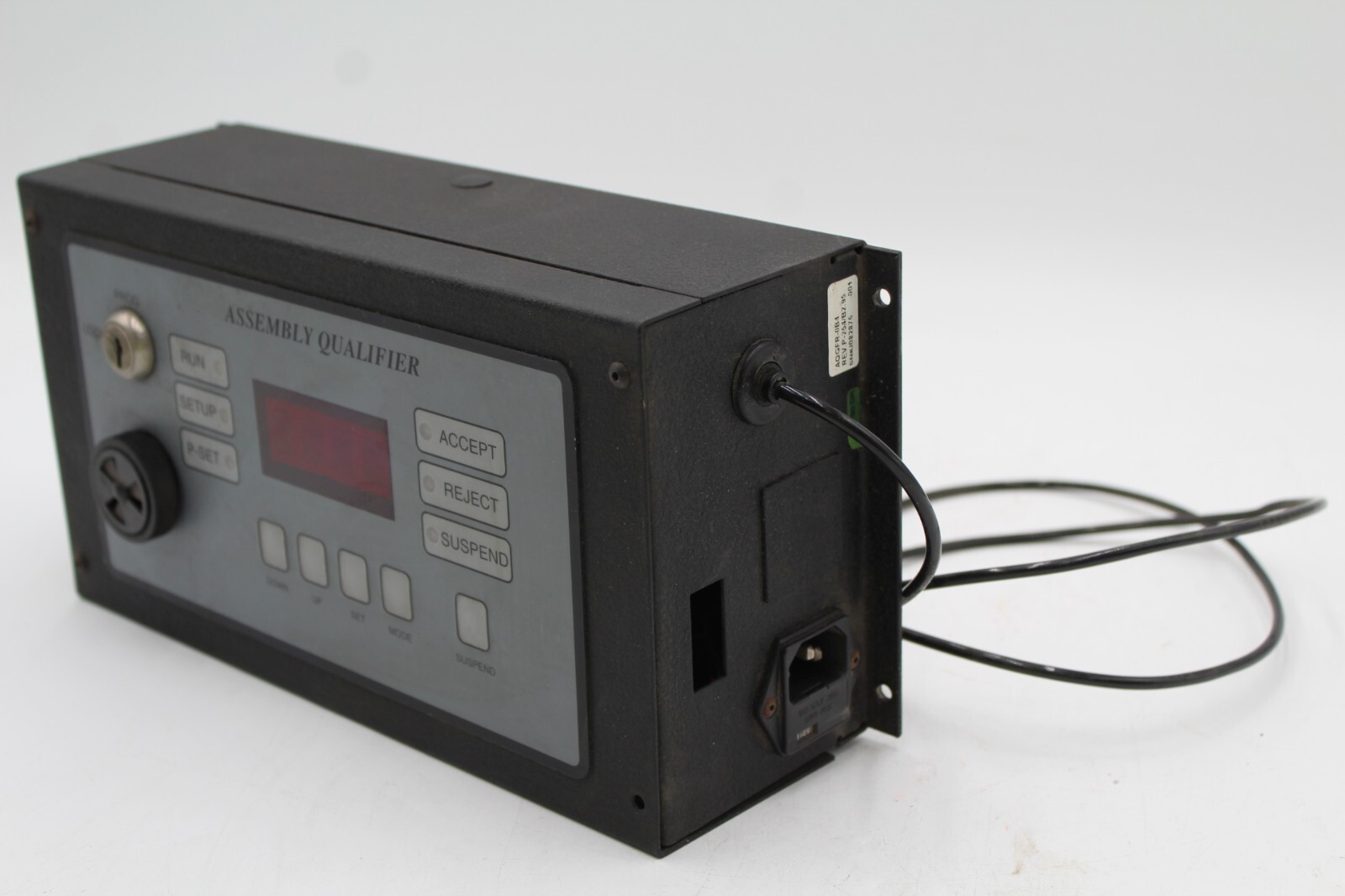 ASSEMBLY PRODUCTS AQGFR-0B4 CONTROLLER DISPLAY PANEL
