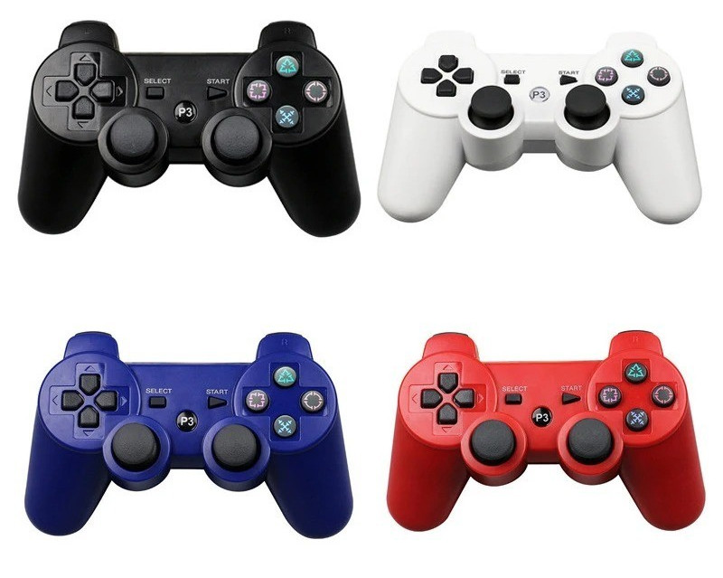 PS 3 Wireless Bluetooth Controller Gamepad for PS 3 with Upgraded Joysticks,