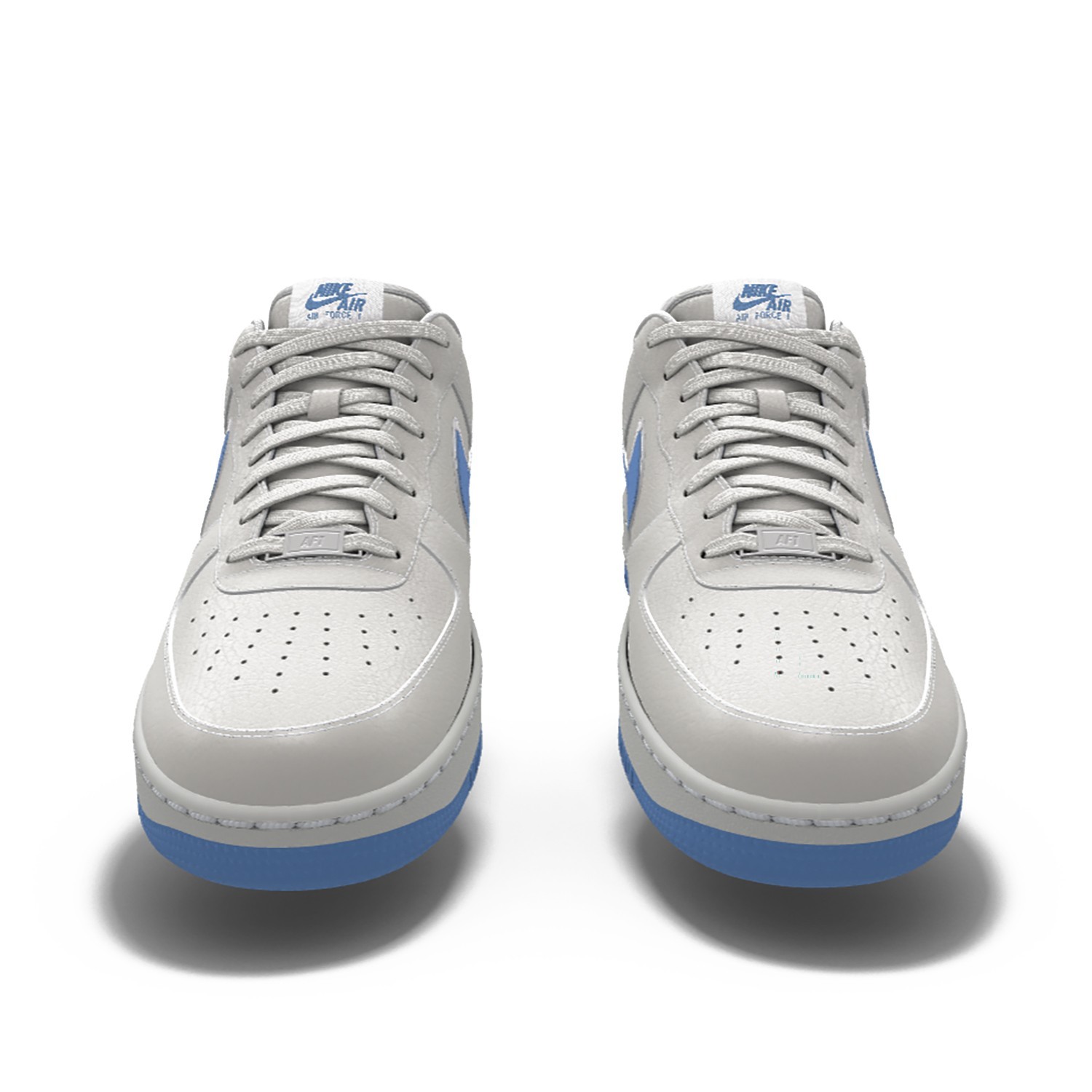 $195 NIB NEW Mens Nike Air Force 1 Low Photon Dust Custom Leather Shoes