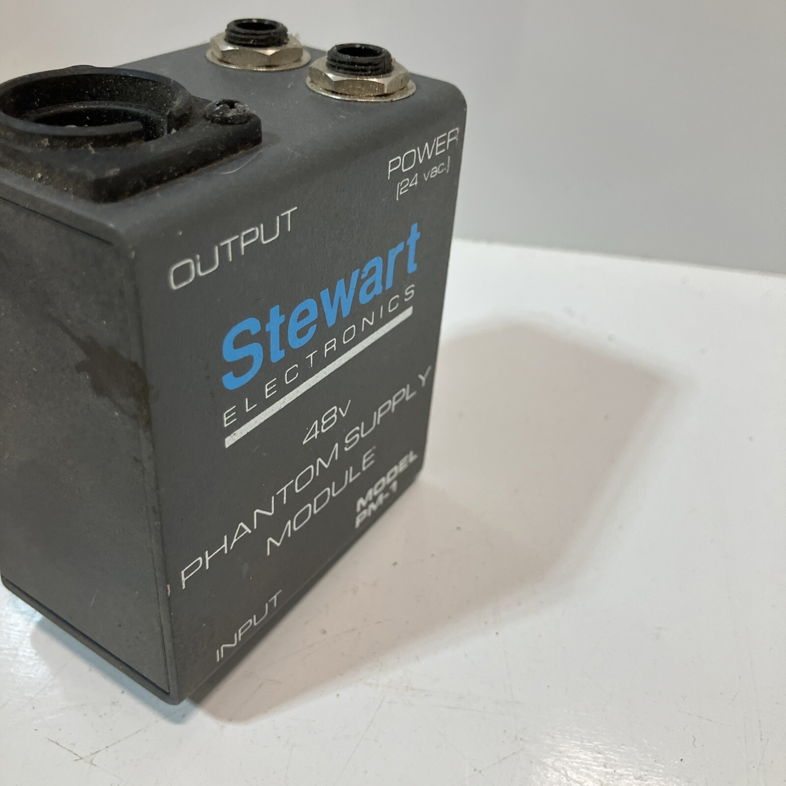 Stewart Electronics 48V Phantom Supply Module Model PM-1 Single Channel