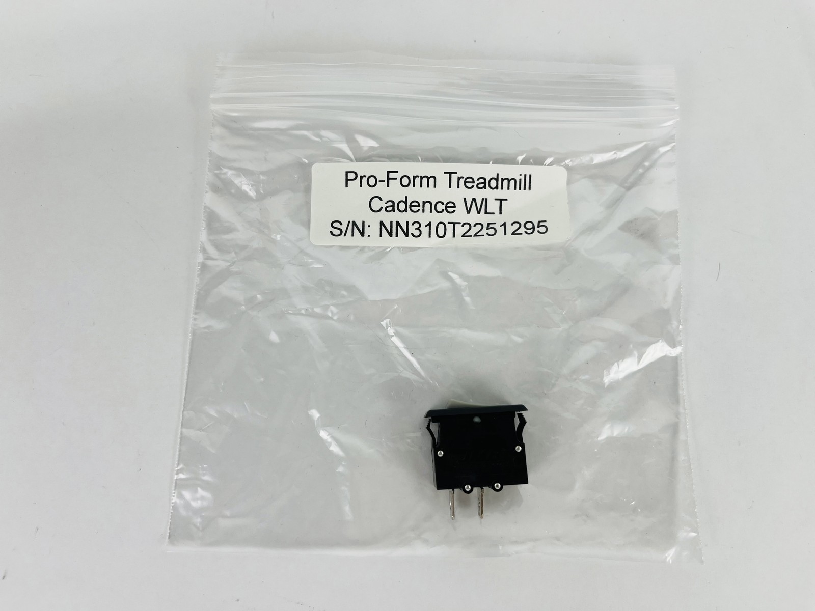 Pro-Form Cadence WLT Treadmill Power Switch On Off (PP122)
