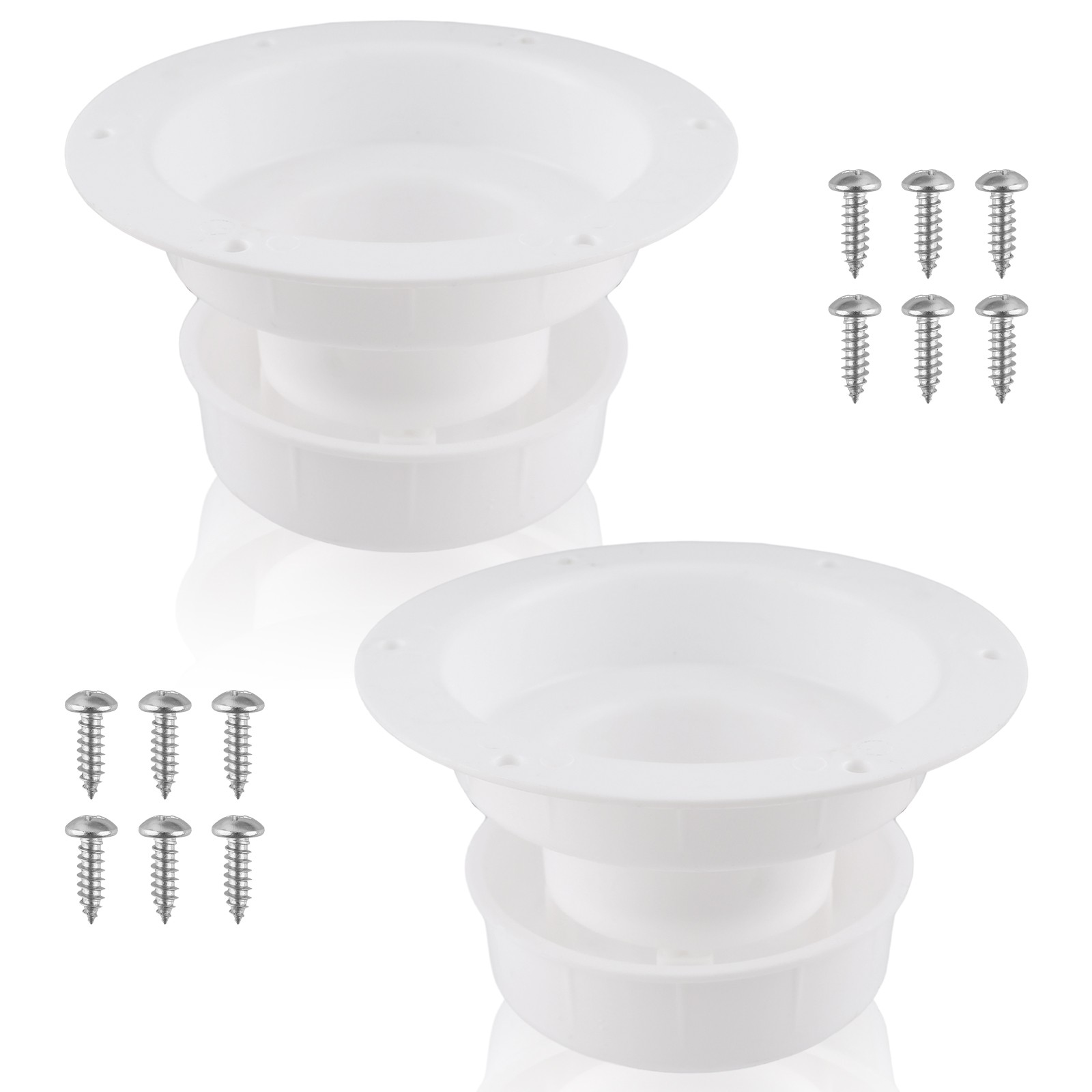 Rv Plumbing Vent Cover, Roof Vent Cap, Plastic Sewer Vent Cover for 1 to 2 3/8"