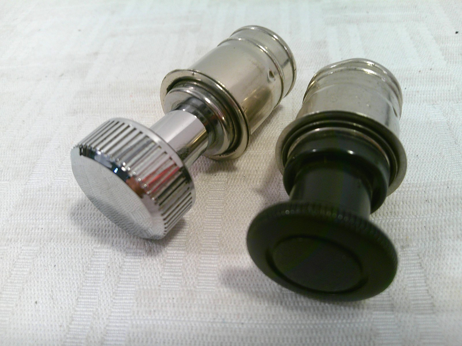 Lot, Vtg 72, 78 Casco 12V Car Cigarette Lighters, Untested, 2 Knobs