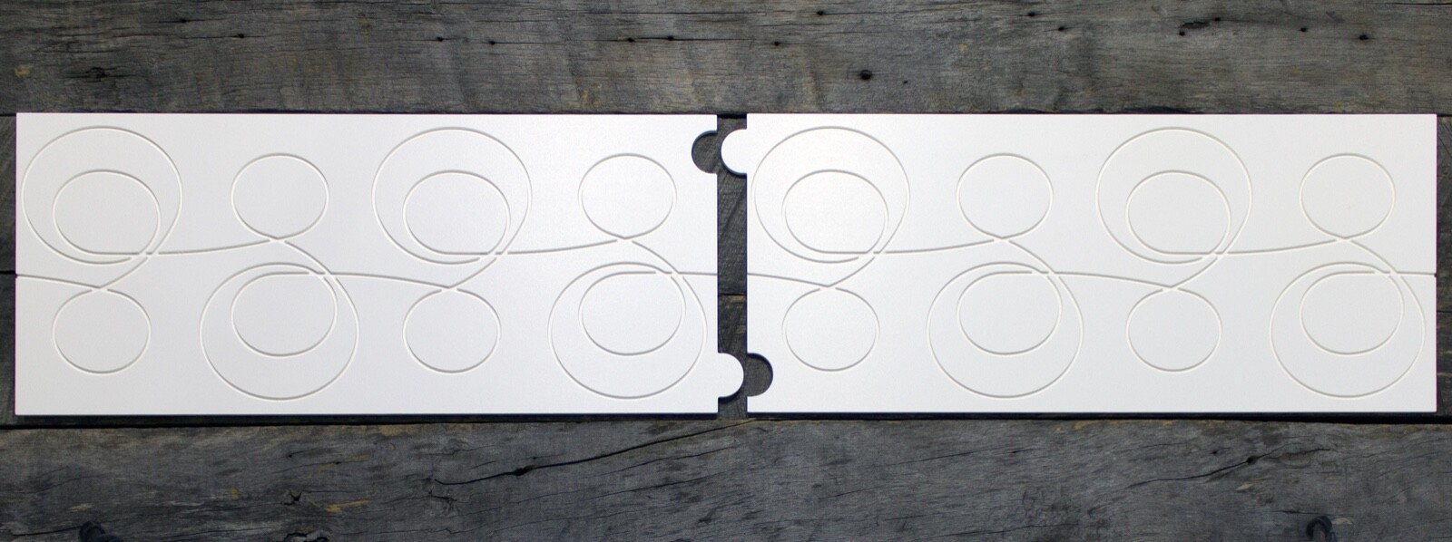 Longarm Quilting Groovy Pattern Boards set of 2 Running in Circles Design
