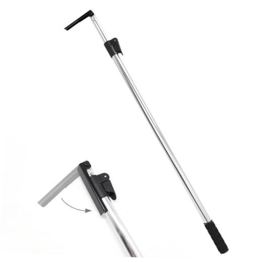 Telescopic 5FT Pickup Truck Cargo Retriever Hook, Multi-Use Foldable