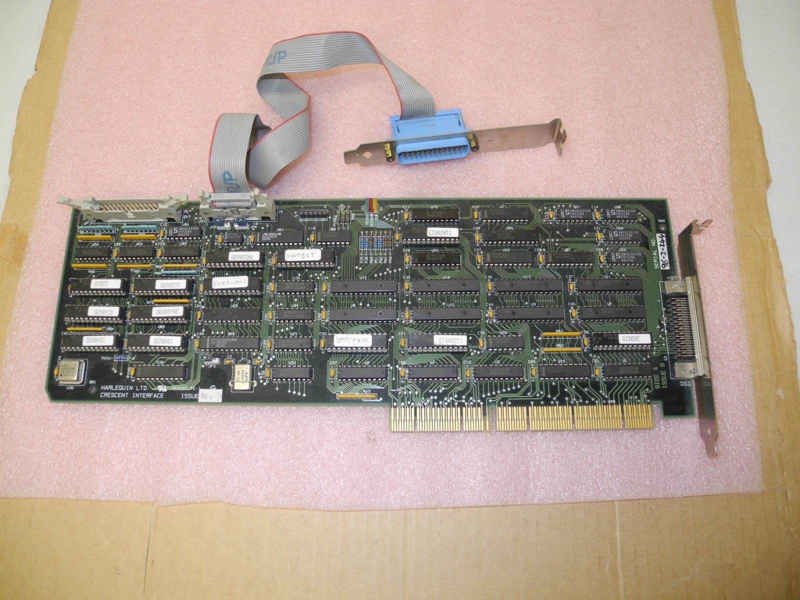 HARLEQUIN LTD CRESCENT INTF., GEMINI PC-1 WITH SERIAL EXTENDER PANEL, FOR DEC.