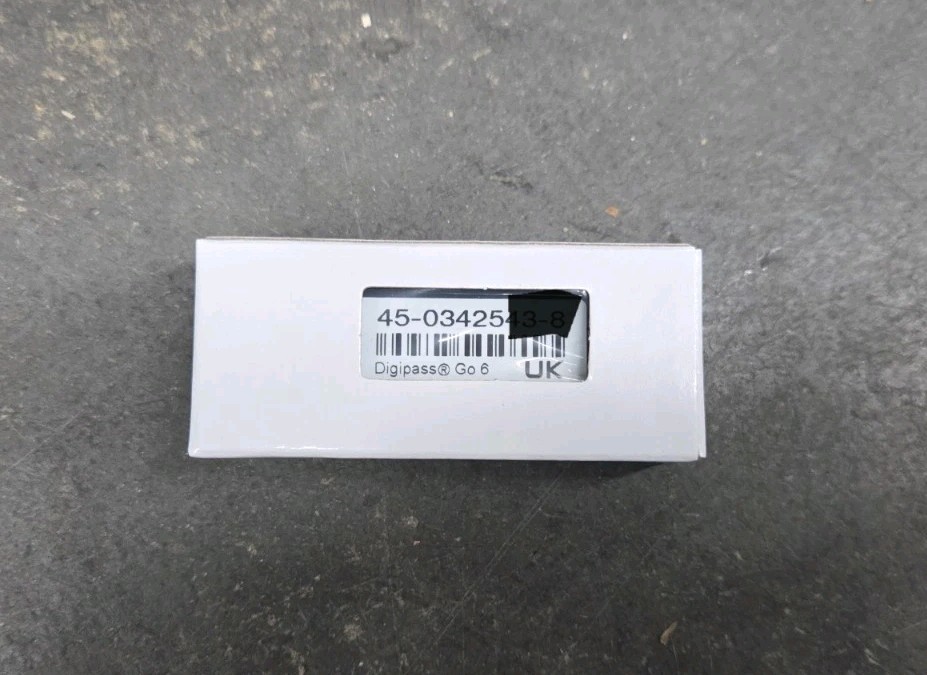 Cisco DUO DIGIPASS Go 6 One-Button Authenticator New