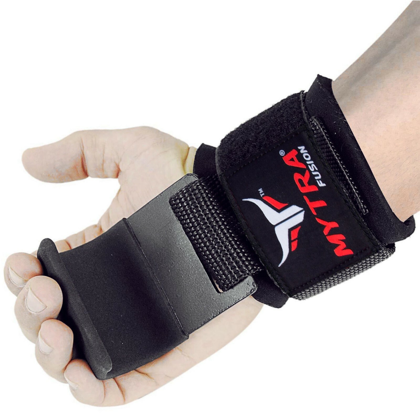 Mytra Fusion Weight Lifting Hook Bar Strap Deadlifting Support
