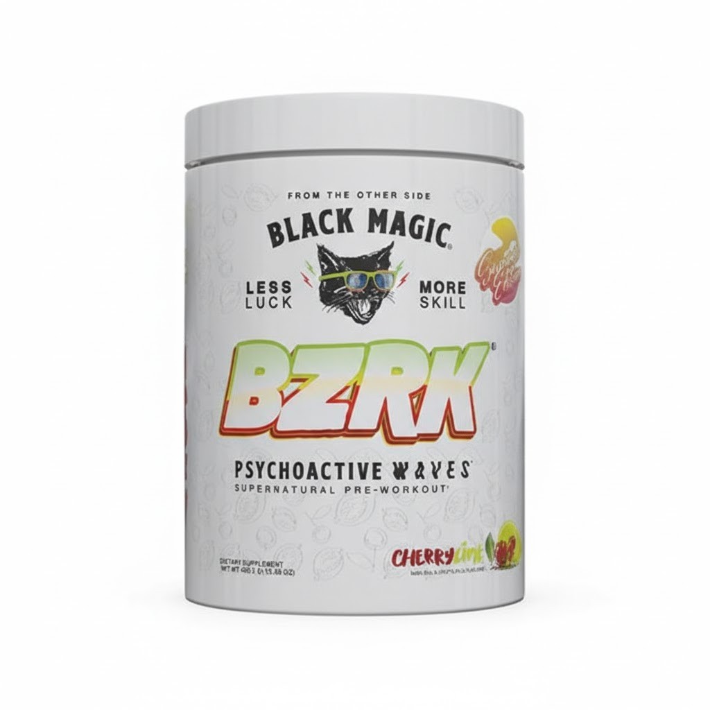 Black Magic BZRK Pre-Workout 25 Servings, Cherry Lime