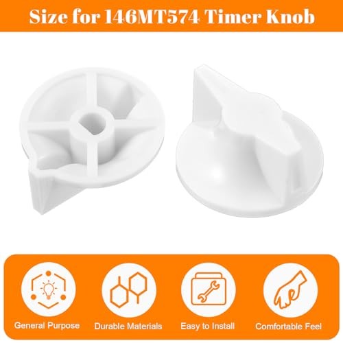 6 Pcs Timer Switch Knob Replacement - Timer Knob Compatible Spring Wound