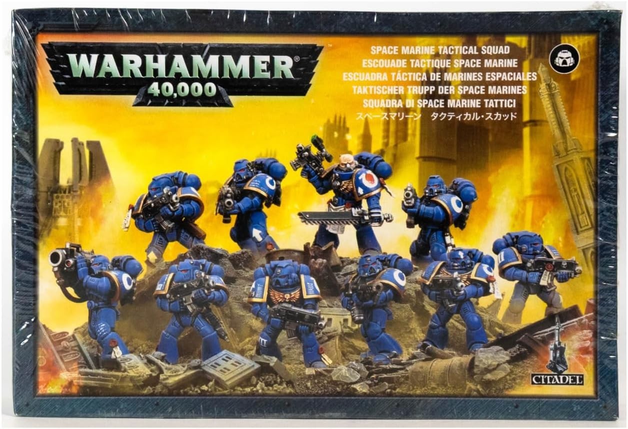 Warhammer 40k Space Marine Squad\