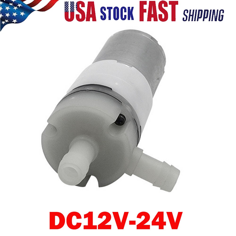 DC12V-24V Micro 370 Diaphragm Self Priming Pump Water Suction Pressure Pump HOT