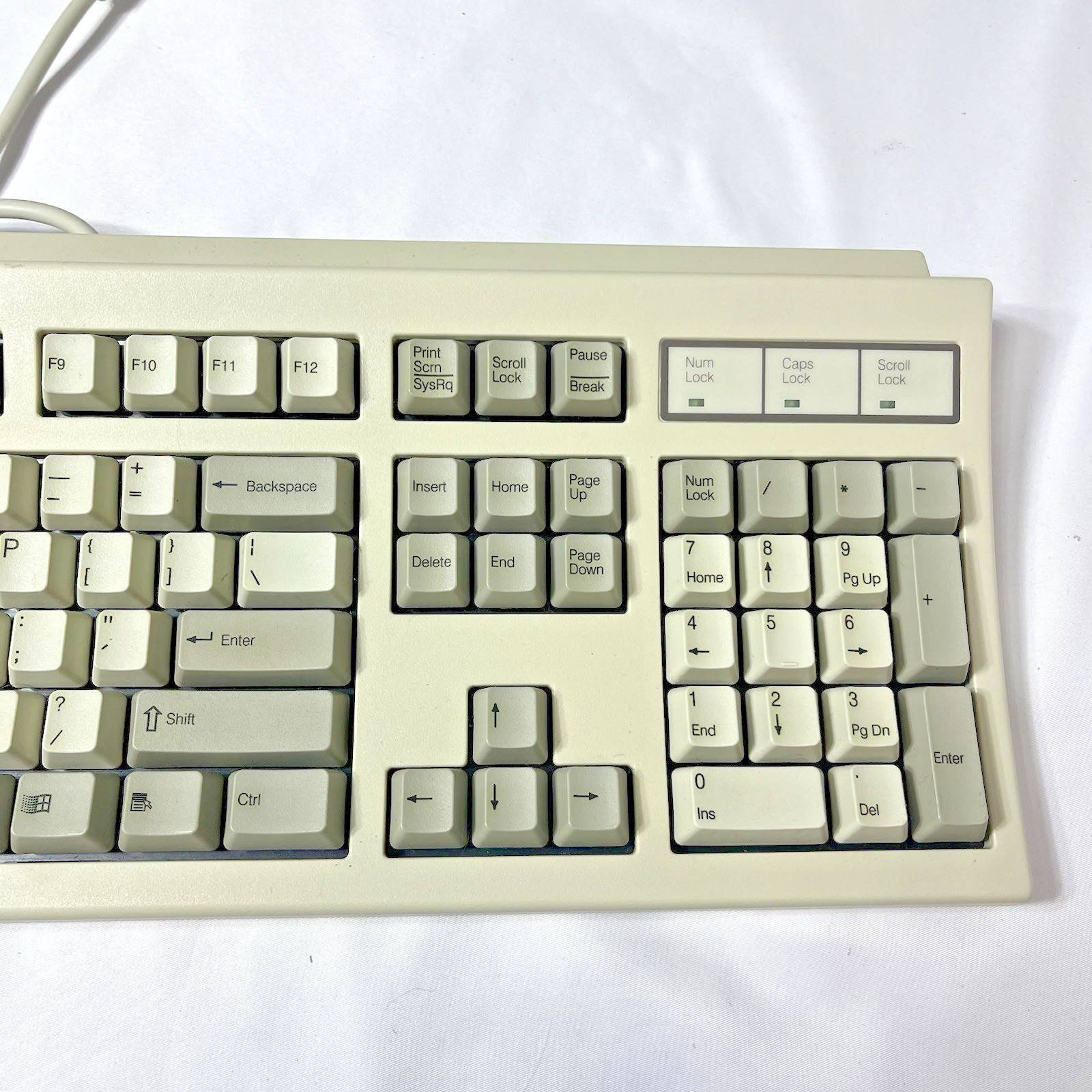 Wired Keyboard NMB Technologies RT6856TW Microsoft Windows 95 Vintage