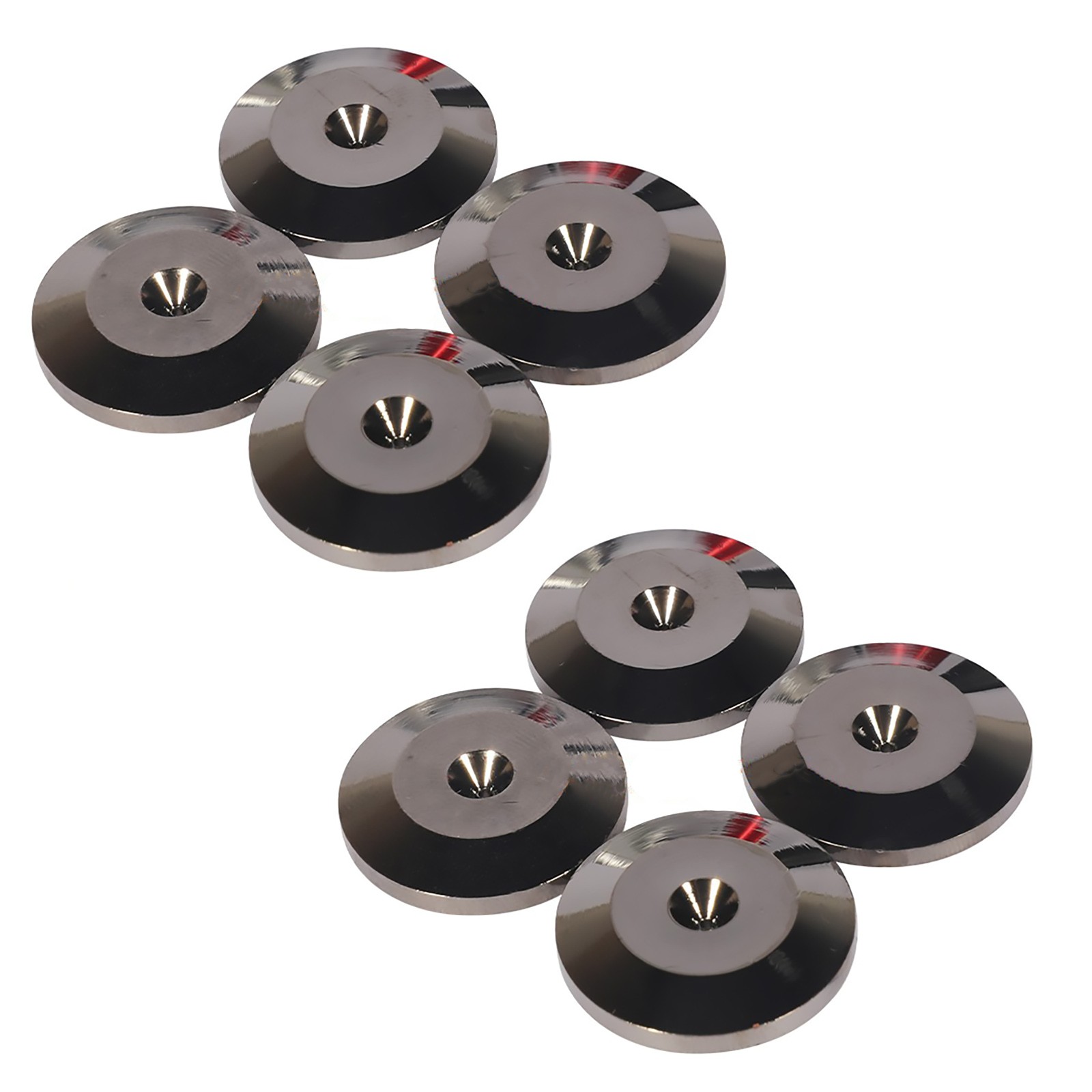 8X HiFi Speaker Stands Base Pad Isolation Feet for Speaker Amplifier CD Player M
