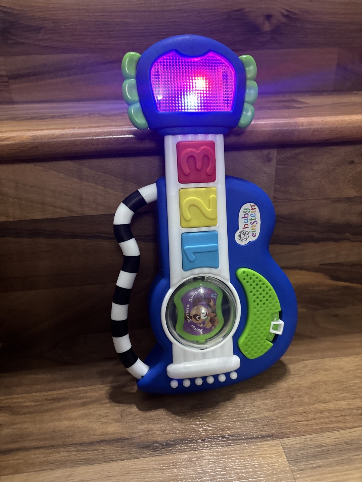 Baby Einstein Rock, Light & Roll Guitar - tested and works