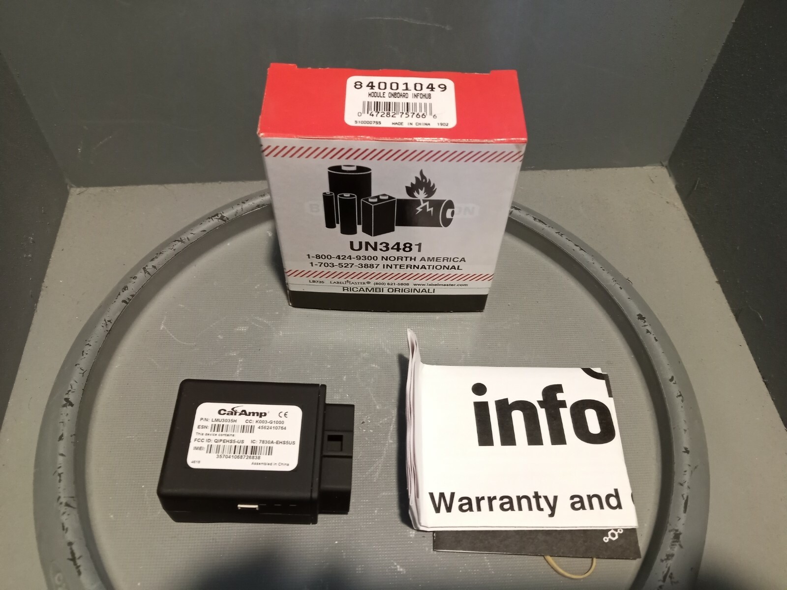 CalAmp Module Onboard InfoHub, 84001049, LMU3035H-K003-G1000