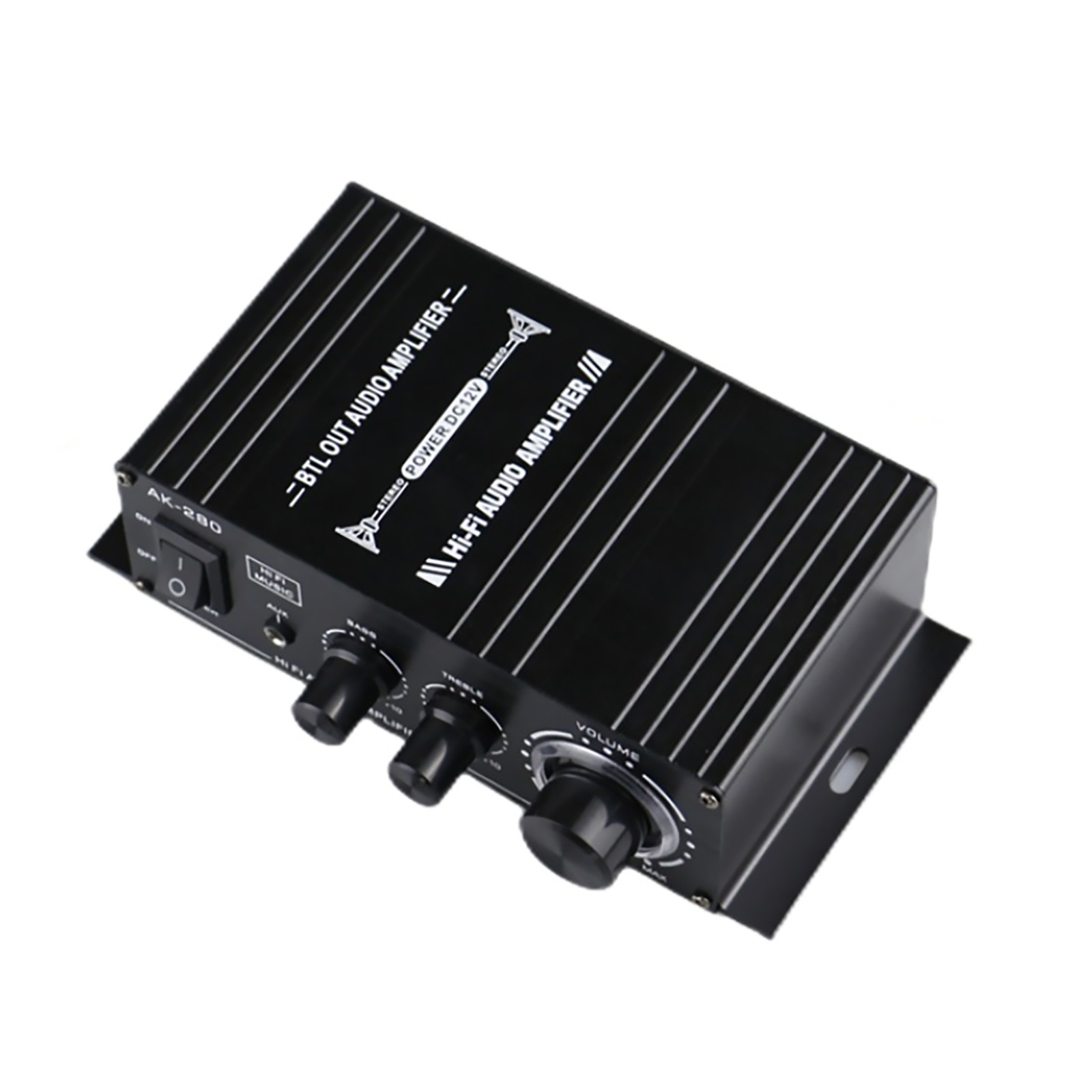 Protable 2.0 Channel AK280 Mini HIFI Stereo Audio Power Digital Amplifier