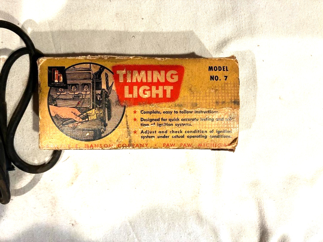 Harvey Hansen Deluxe Model No. 7 Timing Light