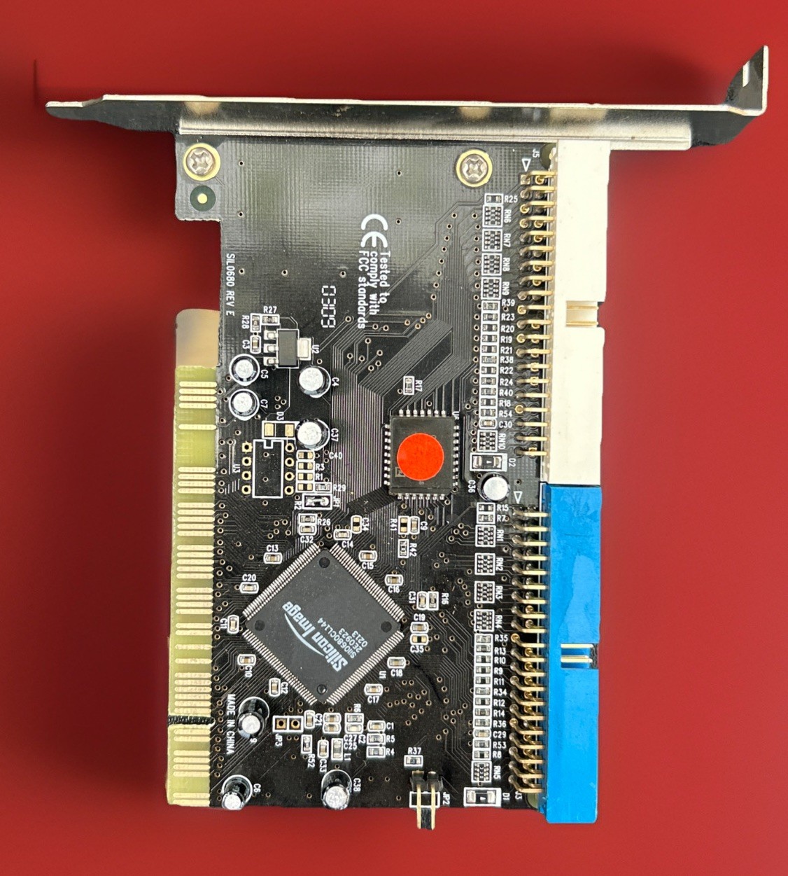 Silicon Image SD-SIL680-RAID, Dual Port ATA133 Card, PCI New Open Box