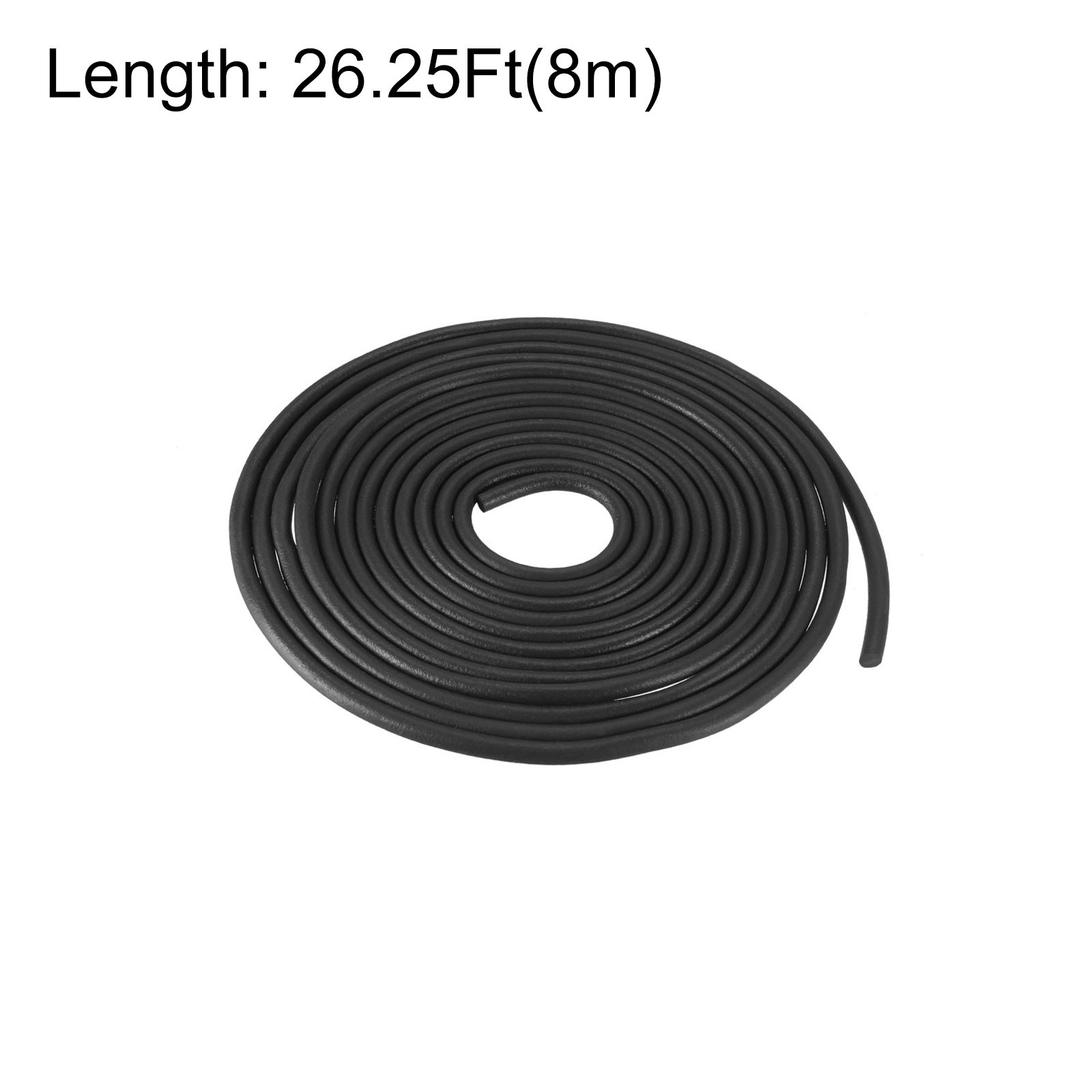 Nitrile Rubber Seal Strip 6mm Diameter 8 Meters Long Hard Solid