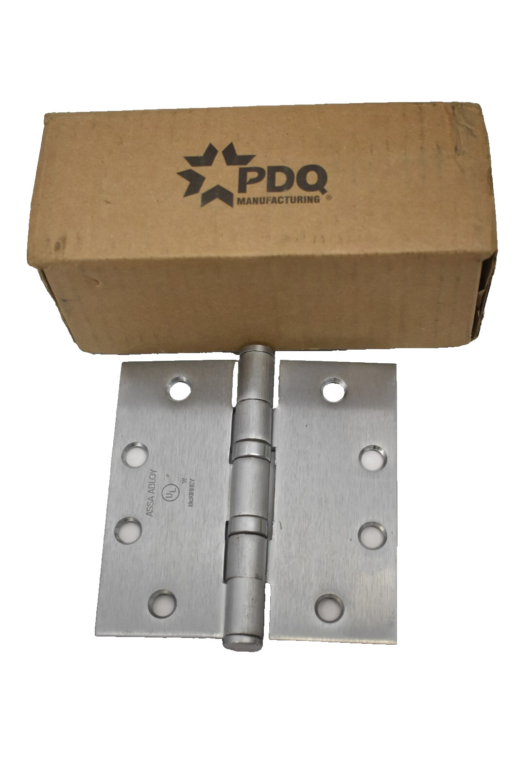 Lot of 3 PDQ Full Mortise Hinge NRP Ball Bearing 4-1/2"x4-1/2" 35STBB4545-626NRP