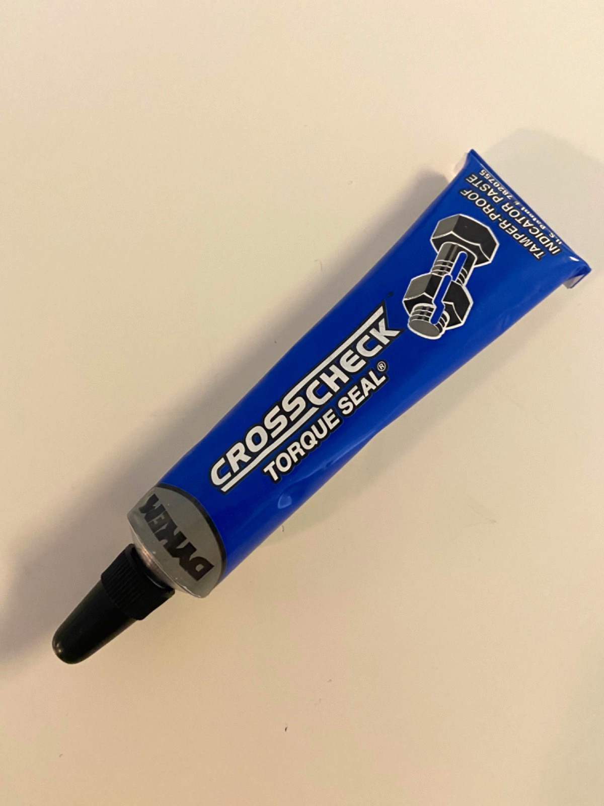 Dykem Cross Check Tamper Proof Torque Stripe Seal Indicator Paste Marker Blue
