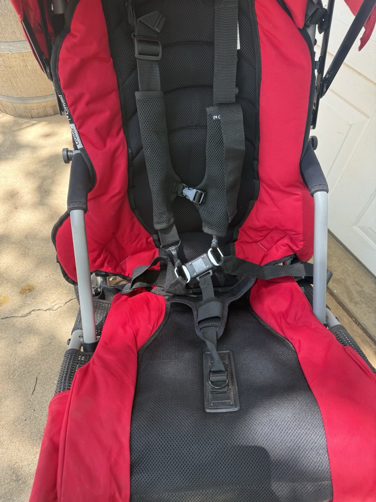 Convaid Cruiser Adaptive Stroller for Special Needs Red