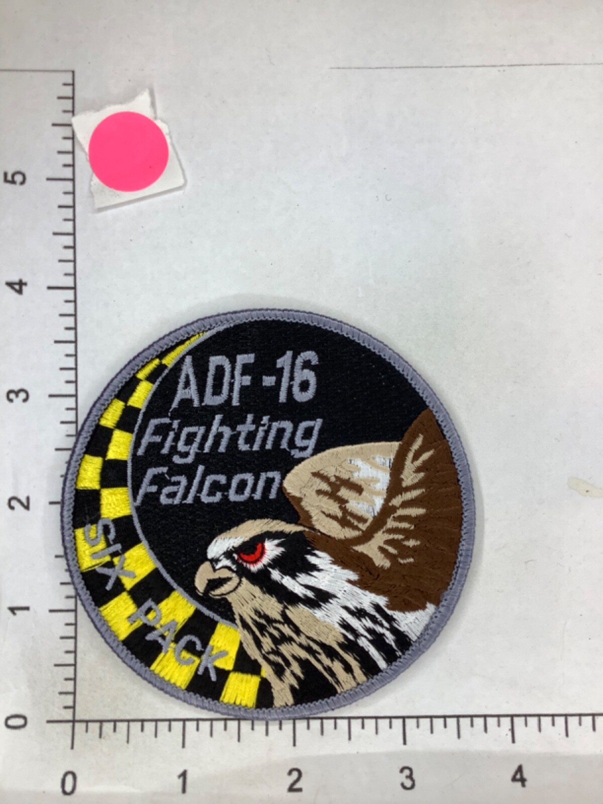 USAF  ADF-16 FIGHTING FALCON SIX PACK SQUADRON PATCH