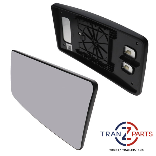 Fits MAN TGL, TGM, TGS & TGX Heated 24v Main Mirror Glass LH - 81637336083