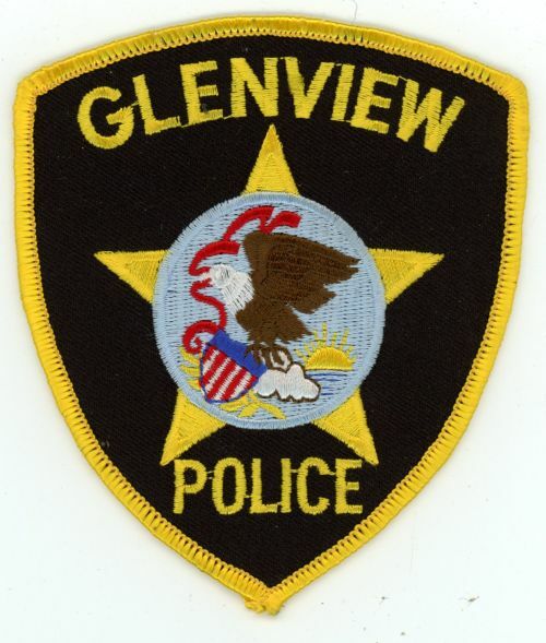 ILLINOIS IL GLENVIEW POLICE NICE SHOULDER PATCH SHERIFF