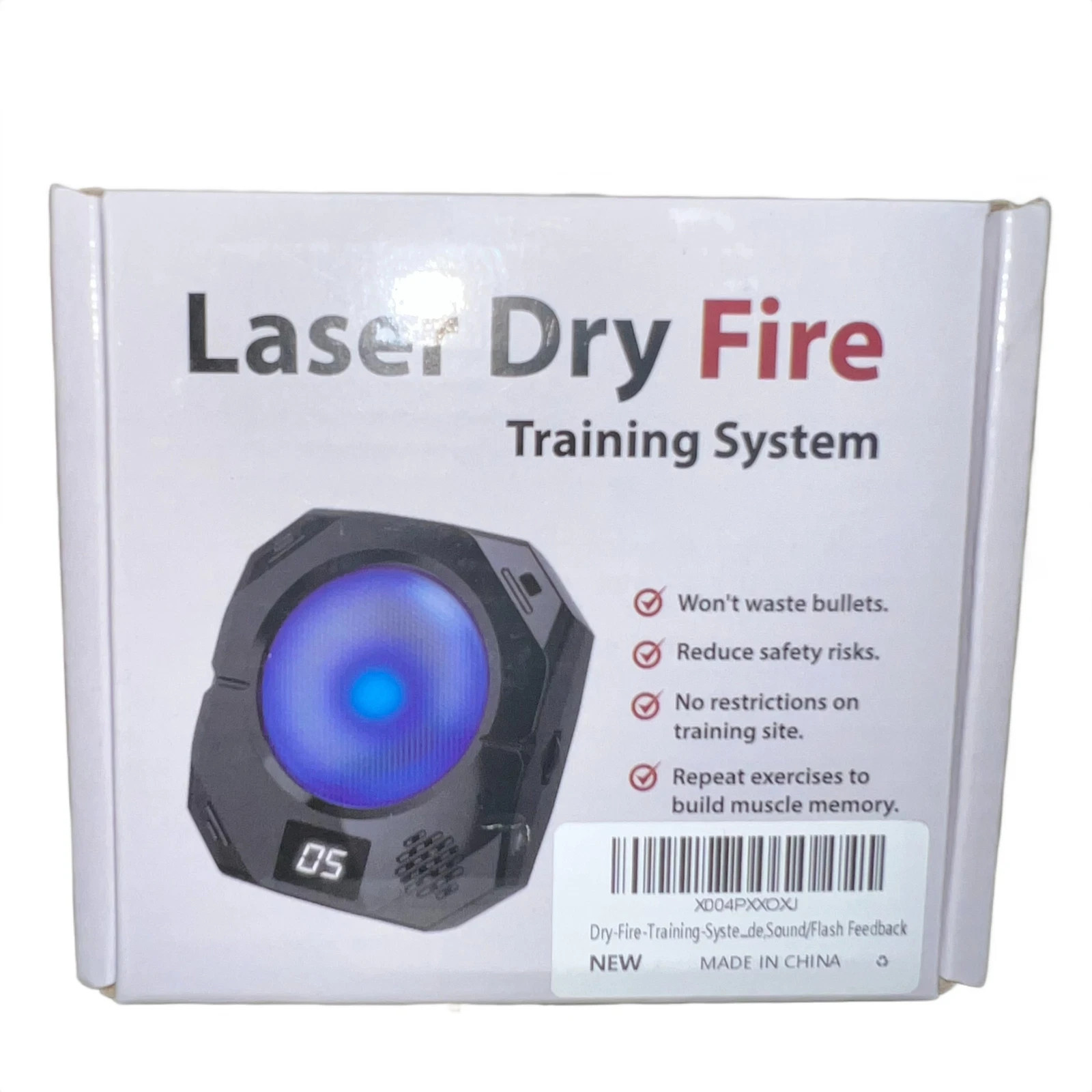 Dry Fire Training System,Laser Shooting Target,Compatible with 9Mm/380Acp/40S&W/