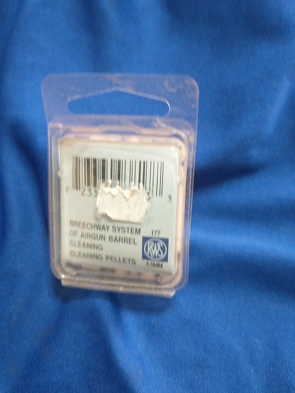 RWS BREECHWAY SYSTEM OF AIRGUN BARREL CLEANING PELLETS .177 NOS  4.5MM 100PCS?