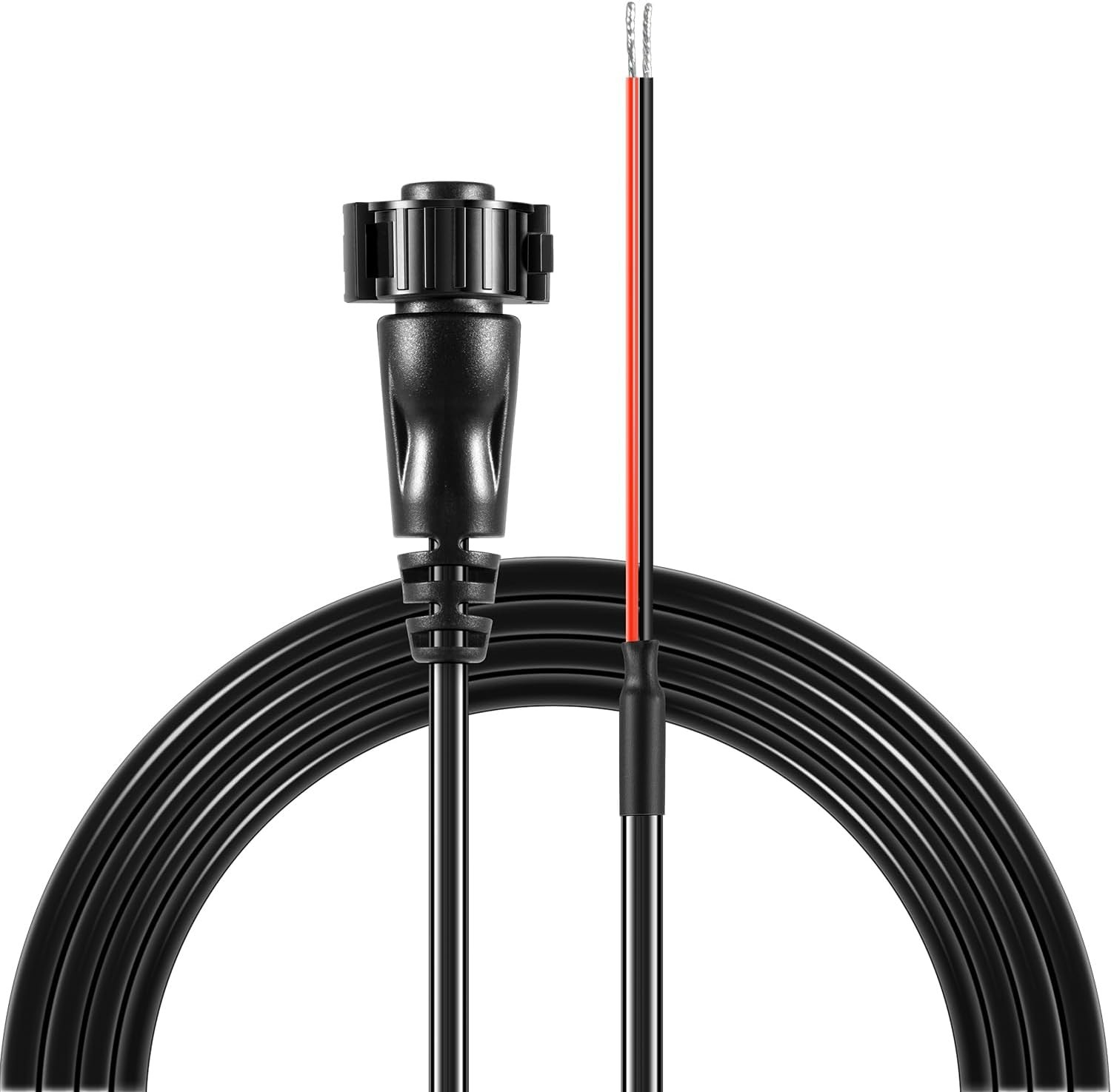 720085-1 Power Cable Replacement for Humminbird Fishfinder PC12 Power Cord, 6 Ft