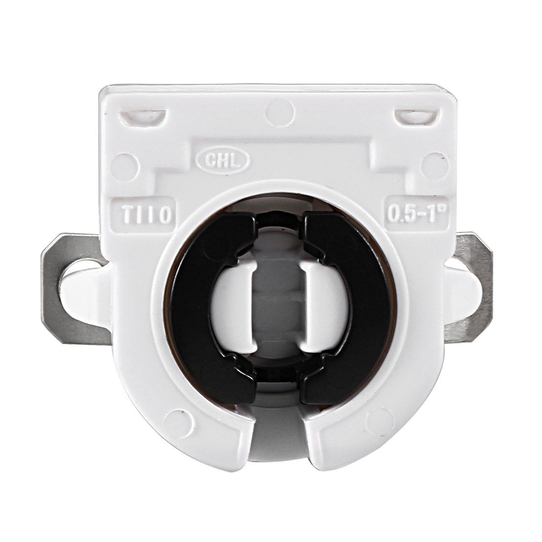 10 PCS 2A T8 Socket G13 Base Fluorescent Lamp Holder Light Accessory, White