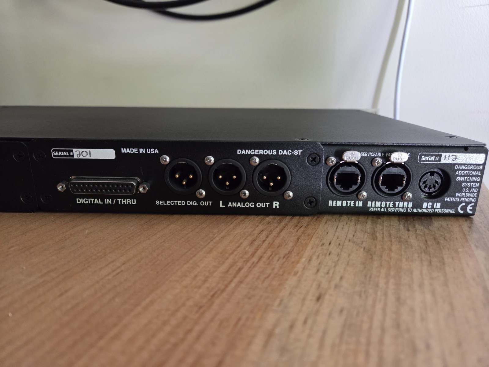 Dangerous Audio DAC-ST Digital to Analog Audio Converter